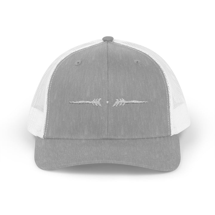 Eternal Arrows Snapback Cap - White Heather