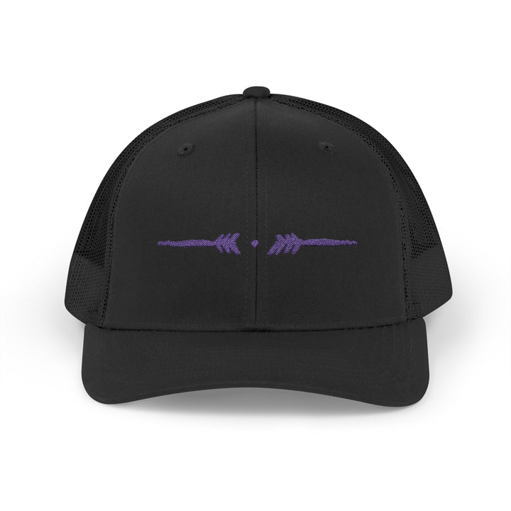 Eternal Arrows Snapback Cap - Midnight Purple