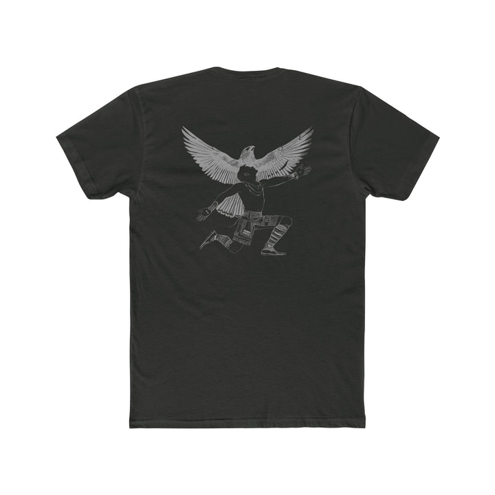 Super Soft Cotton Crew Tee - Seek the Light (Ash)
