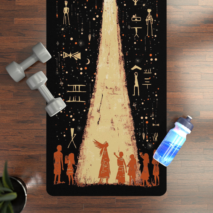 Rubber Yoga Mat - Messengers