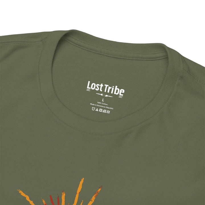 Unisex Heavy Cotton Tee - Seek the Light (Military Green)