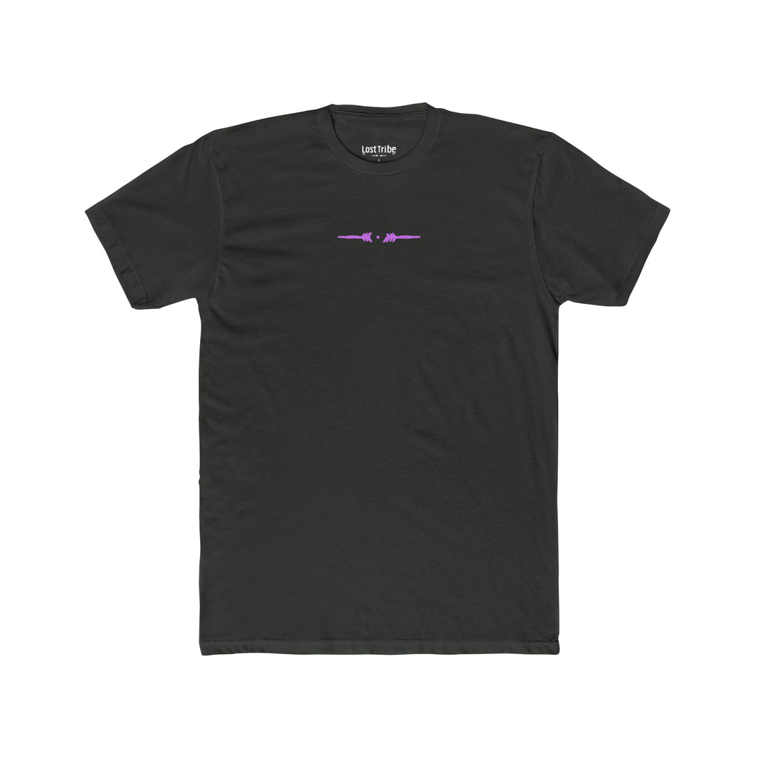Super Soft Cotton Crew Tee - Seek the Light (Dark Lilac)