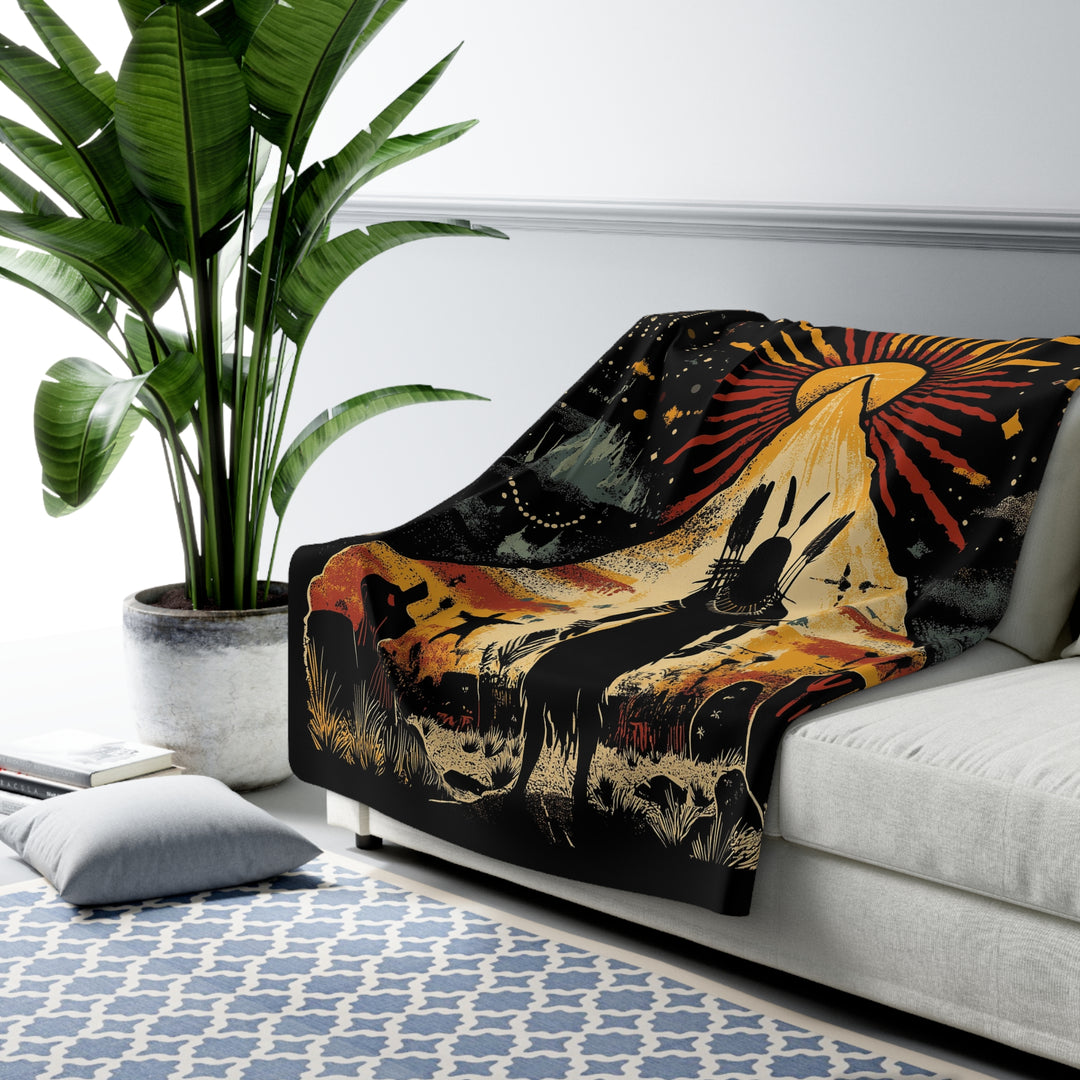 Fleece Stargazing Blanket - Seek the Light