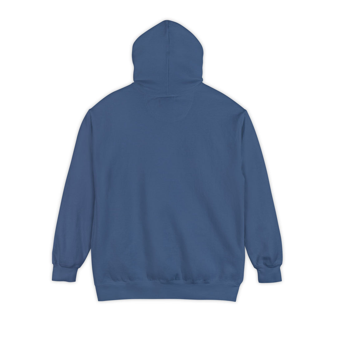 Unisex Garment-Dyed Hoodie - Eternal Arrows (Navy)