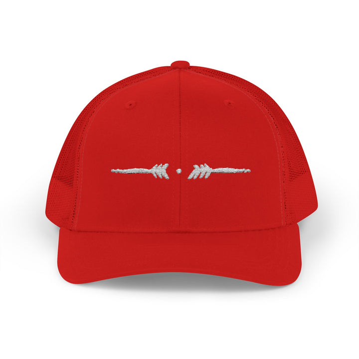 Eternal Arrows Snapback Cap - Blanco Rojo