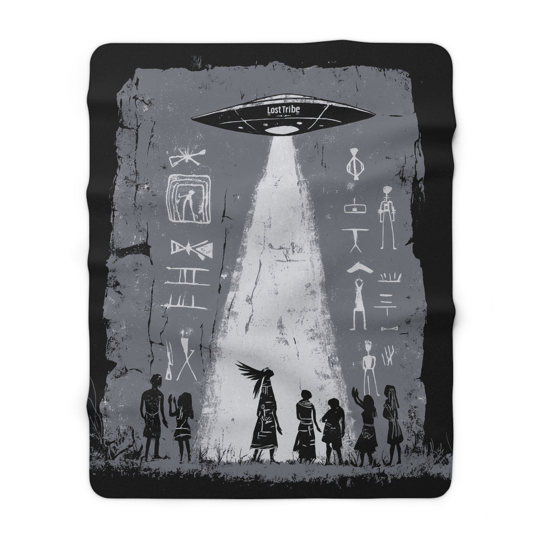 Fleece Stargazing Blanket - Messengers (Grey)