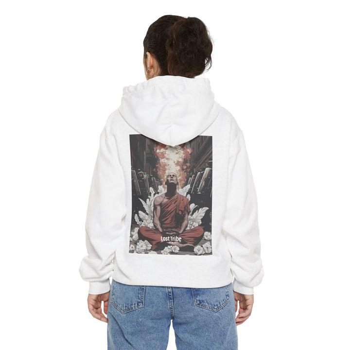 Unisex Garment-Dyed Hoodie - Modern Monks (Igloo)