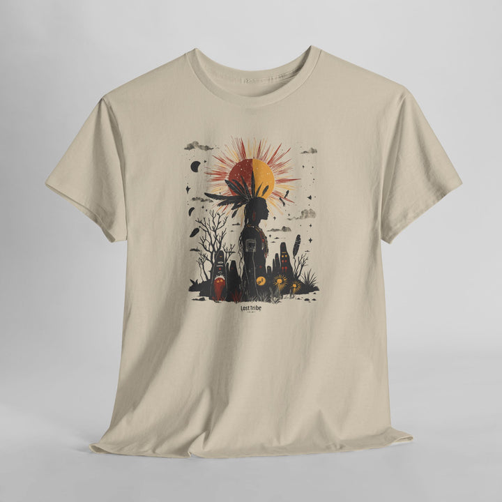Unisex Heavy Cotton Tee - Desert Dreams (Sand)