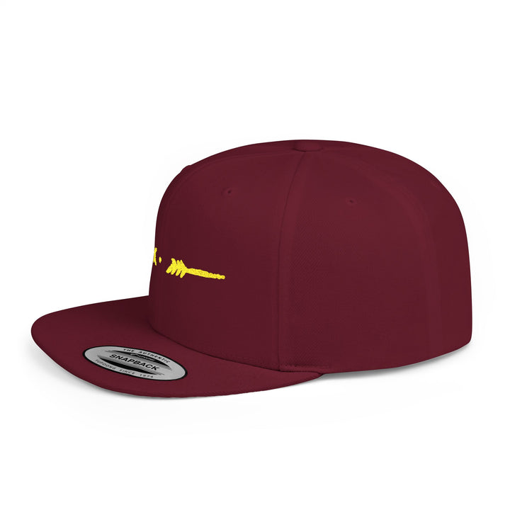Copy of Flat Bill Embroidered Snapback