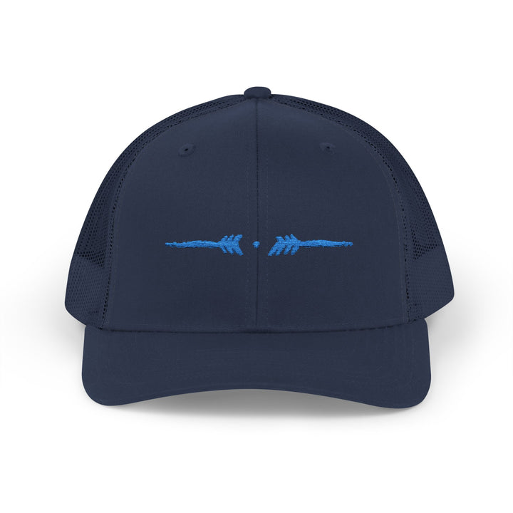 Eternal Arrows Snapback Cap - Ice on Navy