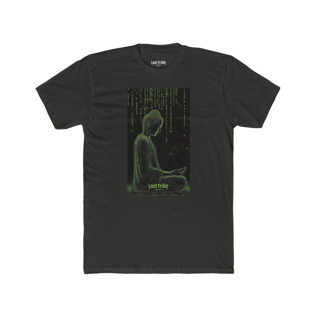 Super Soft Cotton Crew Tee - Matrix Monks (Heavy Metal)