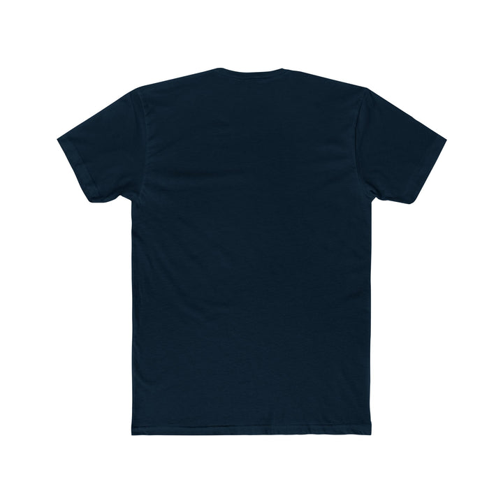 Super Soft Cotton Crew Tee - Matrix Monks (Midnight Navy)