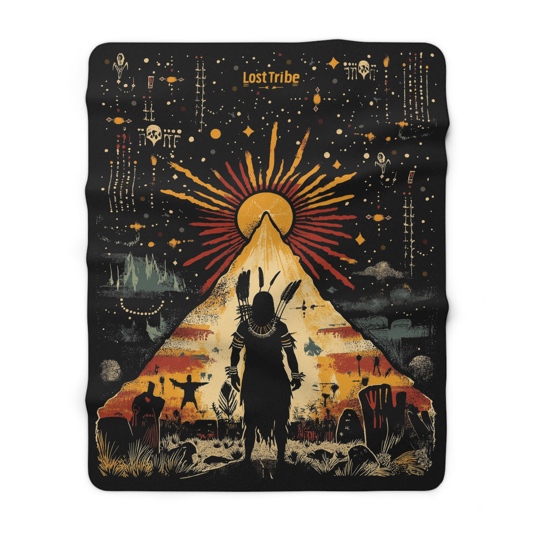 Sherpa Fleece Blanket - Seek the Light