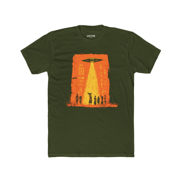 Super Soft Cotton Crew Tee - Messengers (Military)