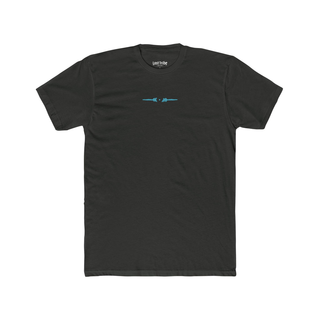 Super Soft Cotton Crew Tee - Seek the Light (Navy Ice)