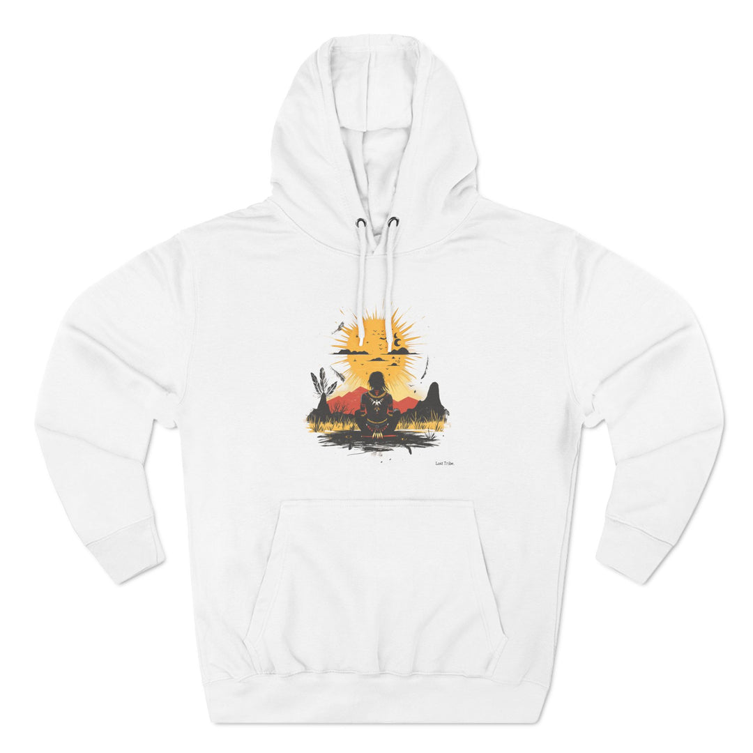 Three-Panel Fleece Hoodie - Desert Dreams