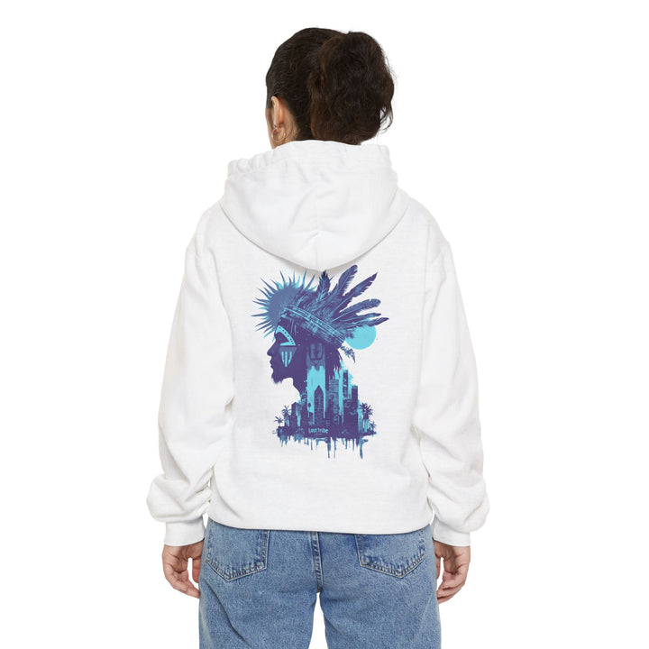 Unisex Garment-Dyed Hoodie - Urban Decay (Ice)
