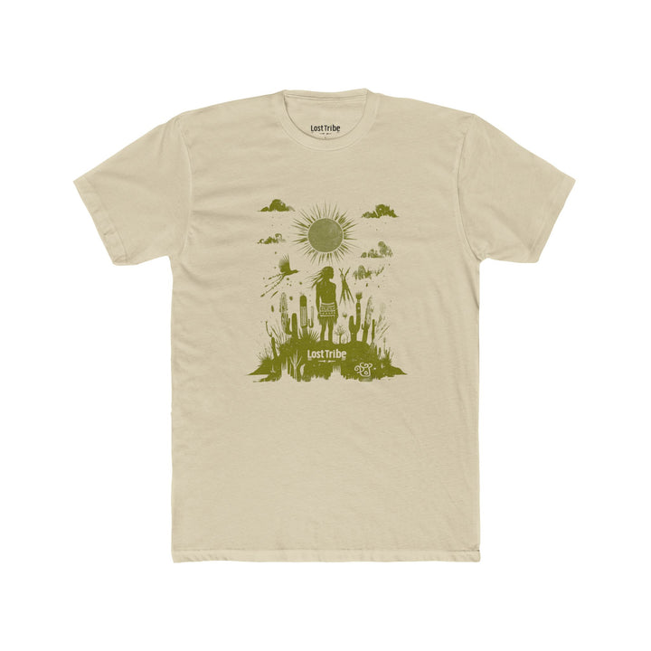 Super Soft Cotton Crew Tee - Desert Dreams (Fossil)