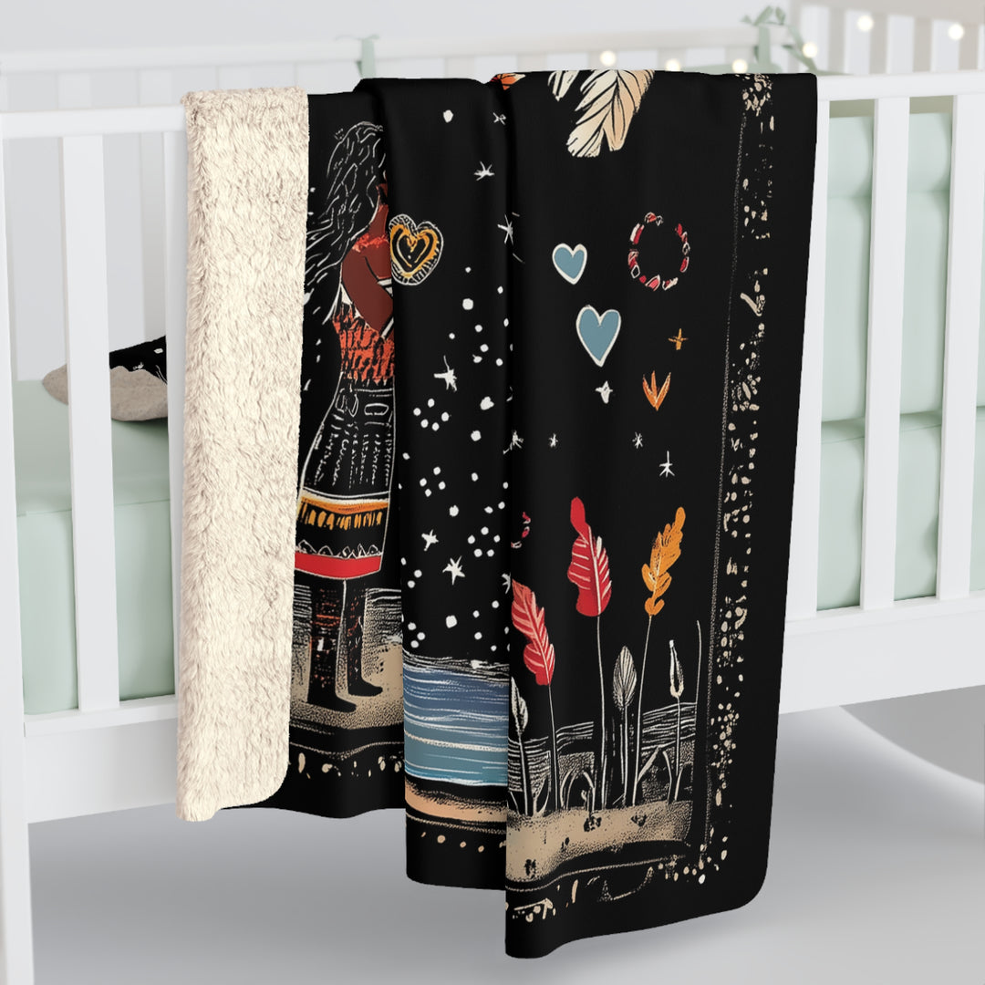 Fleece Stargazing Blanket - Water Blessings