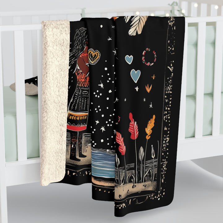 Fleece Stargazing Blanket - Water Blessings