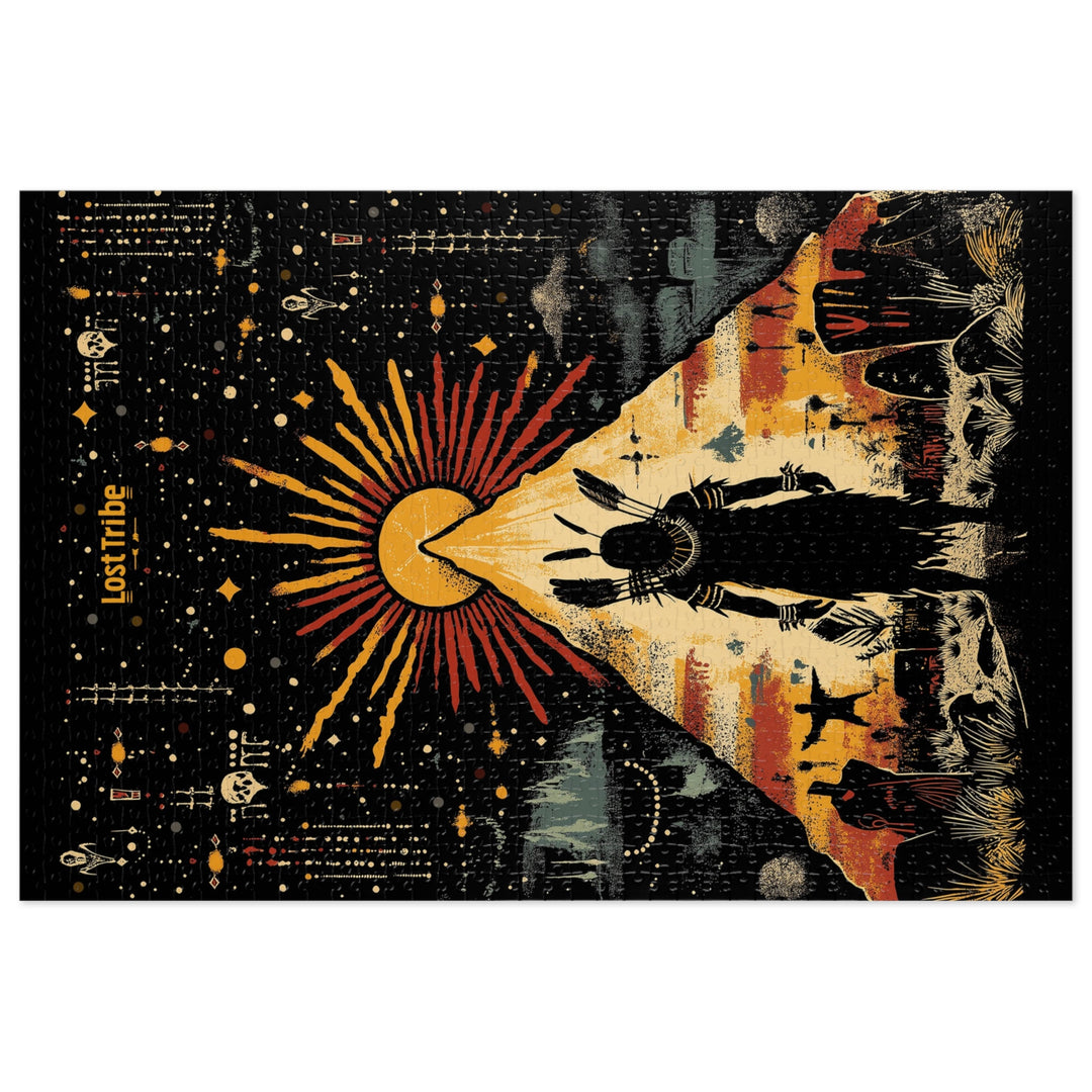 Jigsaw Puzzle with Tin - Seek the Light