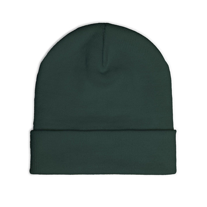 Comfy embroidered beanie - Yellowjacket Forest
