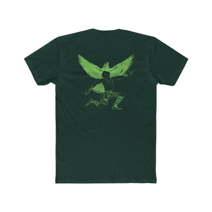 Super Soft Cotton Crew Tee - Seek the Light (Forest)