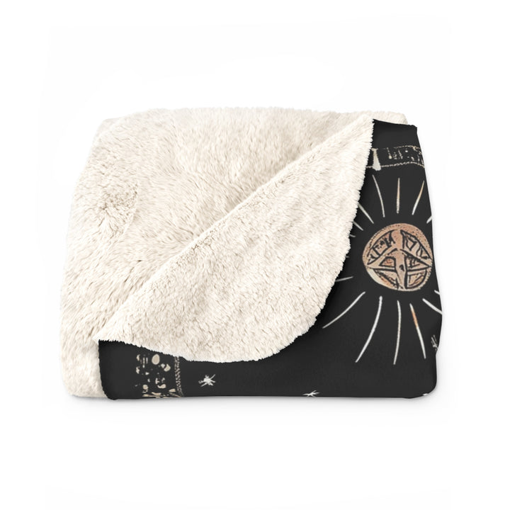 Sherpa Fleece Blanket - Water Blessings