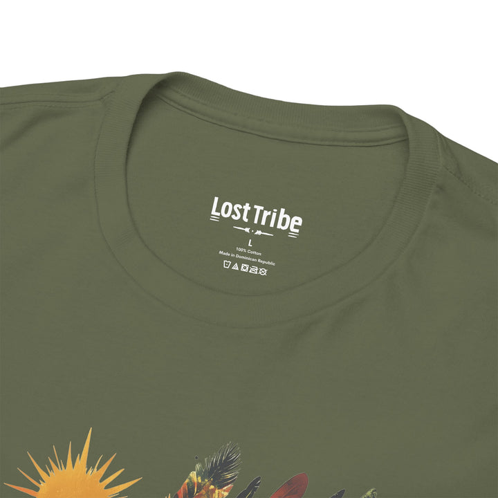 Unisex Heavy Cotton Tee - Urban Decay (Military Green)