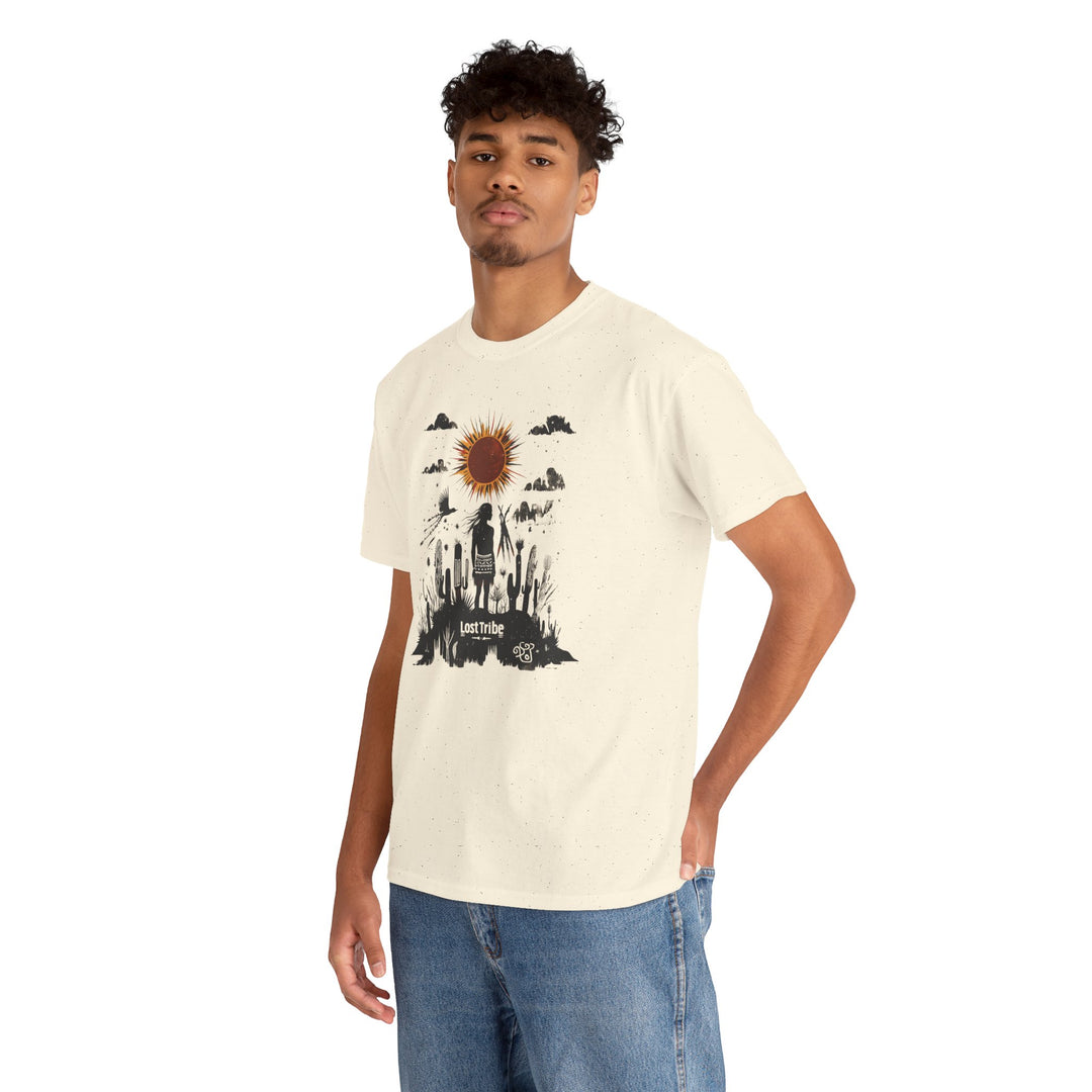 Unisex Heavy Cotton Tee - Desert Dreams (Natural)