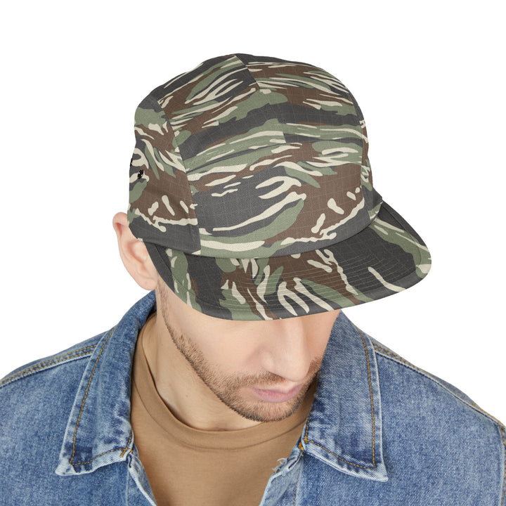 Copy of Eternal Arrows Camo 5 Panel Cap (Embroidered)