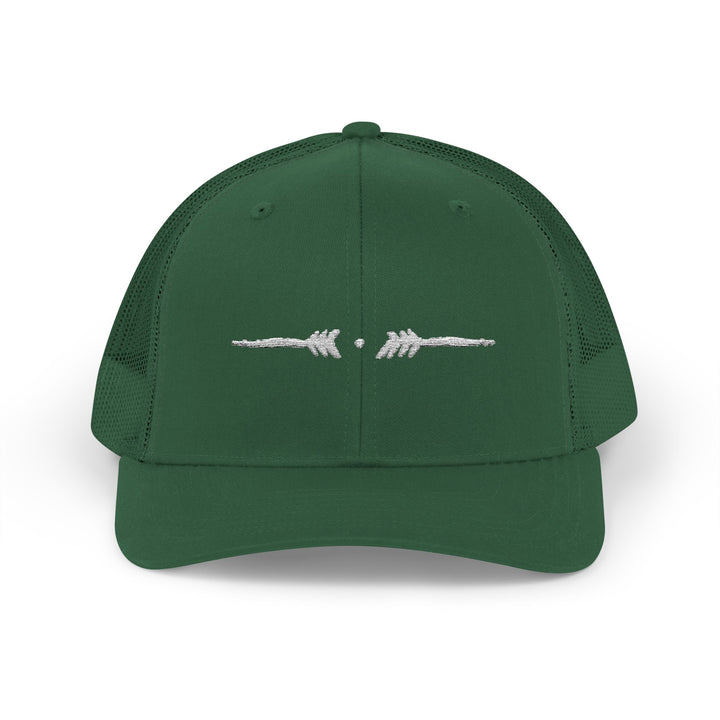 Eternal Arrows Snapback Cap - White Evergreen