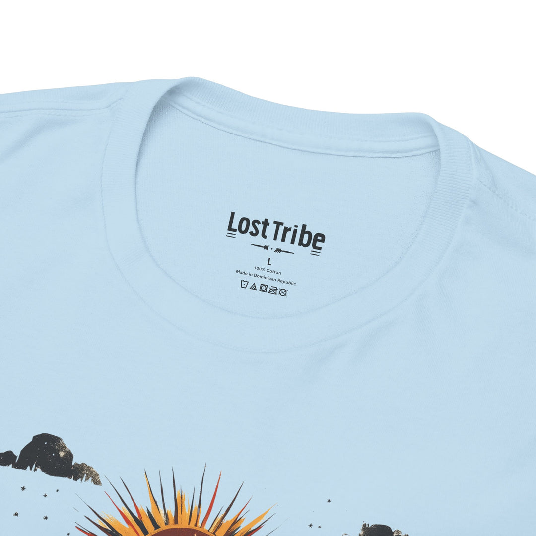 Unisex Heavy Cotton Tee - Desert Dreams (Periwinkle)