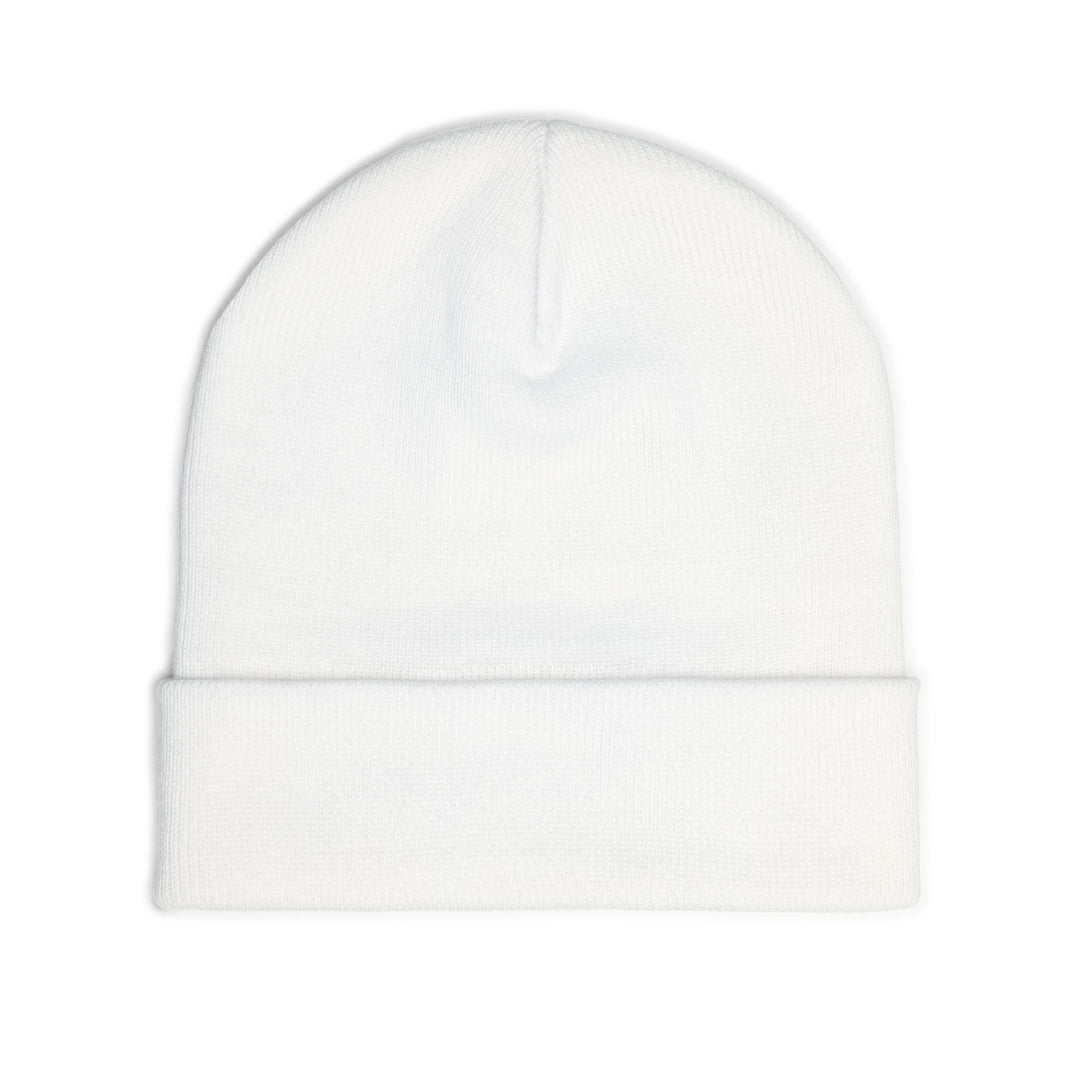 Comfy embroidered beanie - Yellowjacket