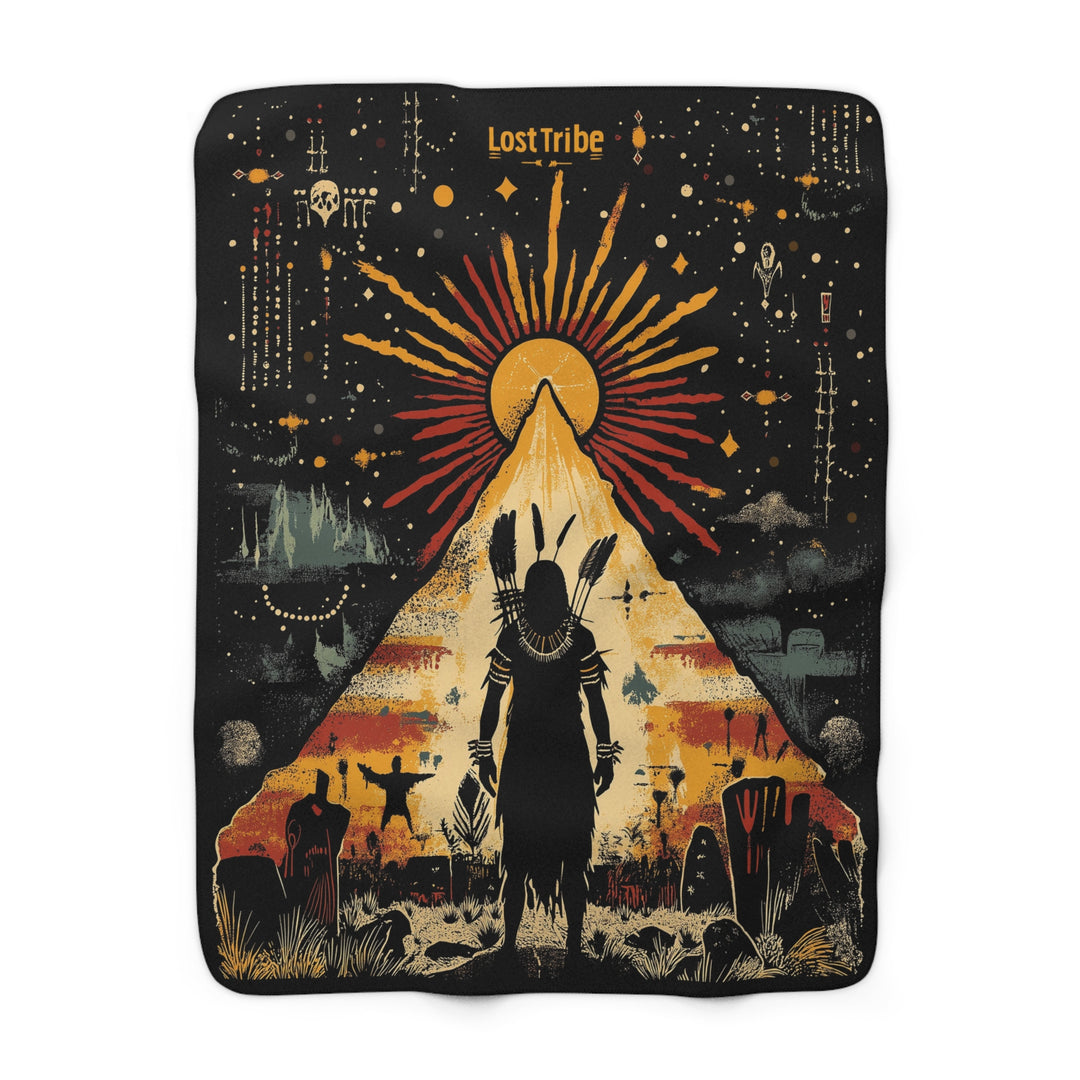 Sherpa Fleece Blanket - Seek the Light