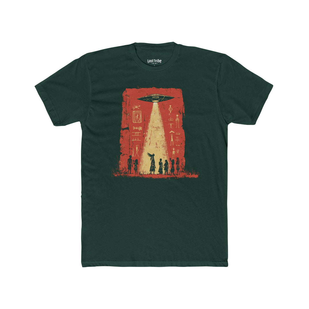 Super Soft Cotton Crew Tee - Messengers (Forest)