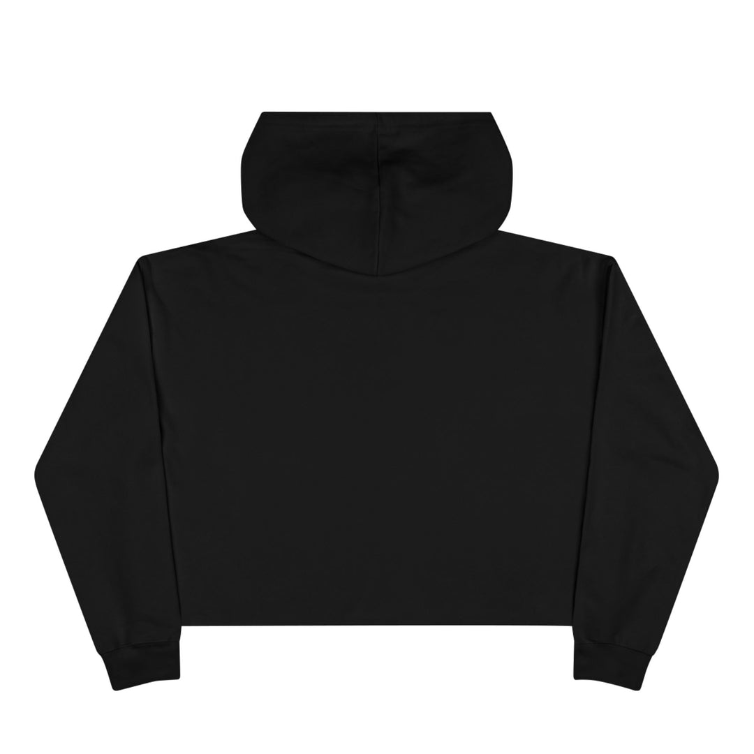 Crop Hoodie - Lost in Love (Black)