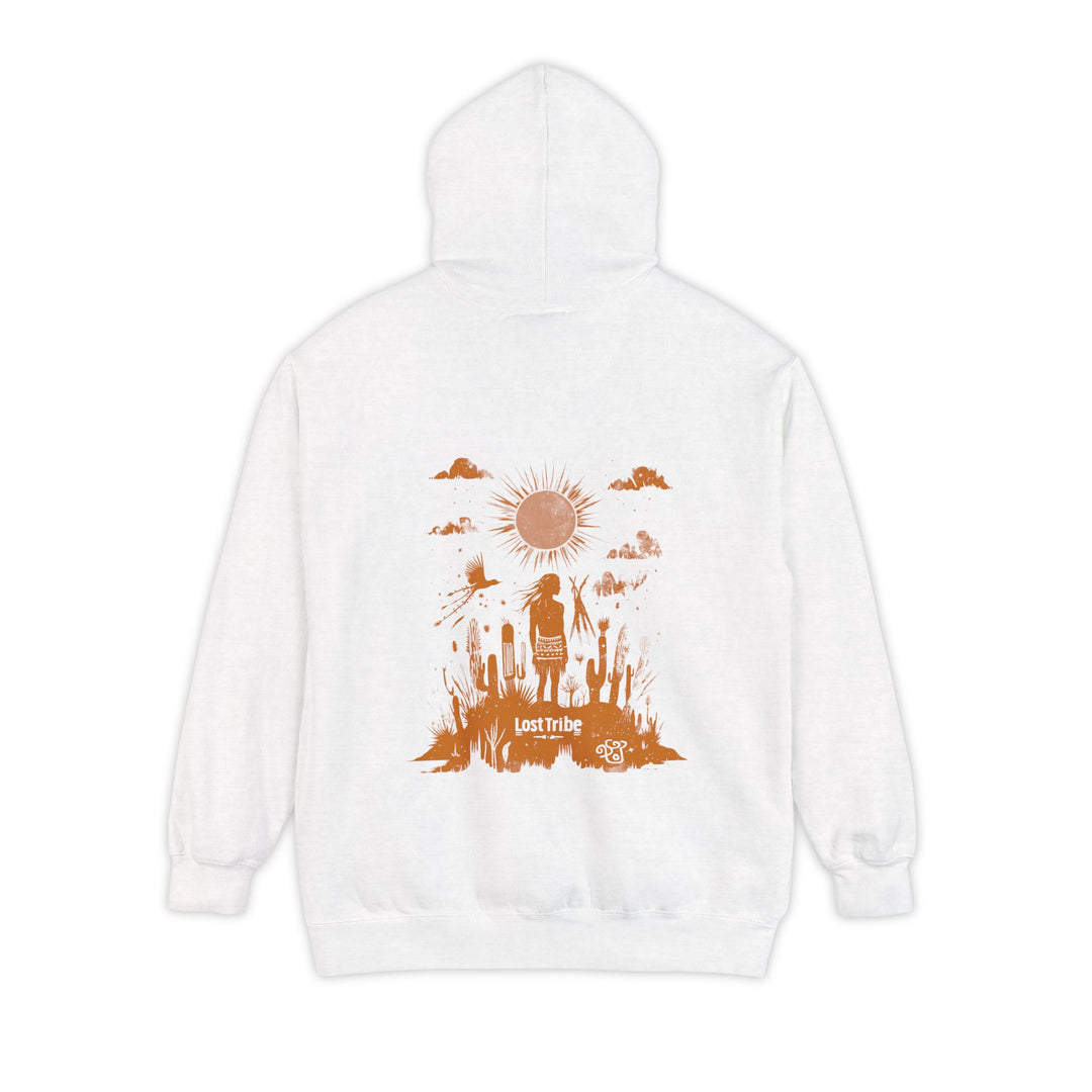 Unisex Garment-Dyed Hoodie - Desert Dreams (Rust)