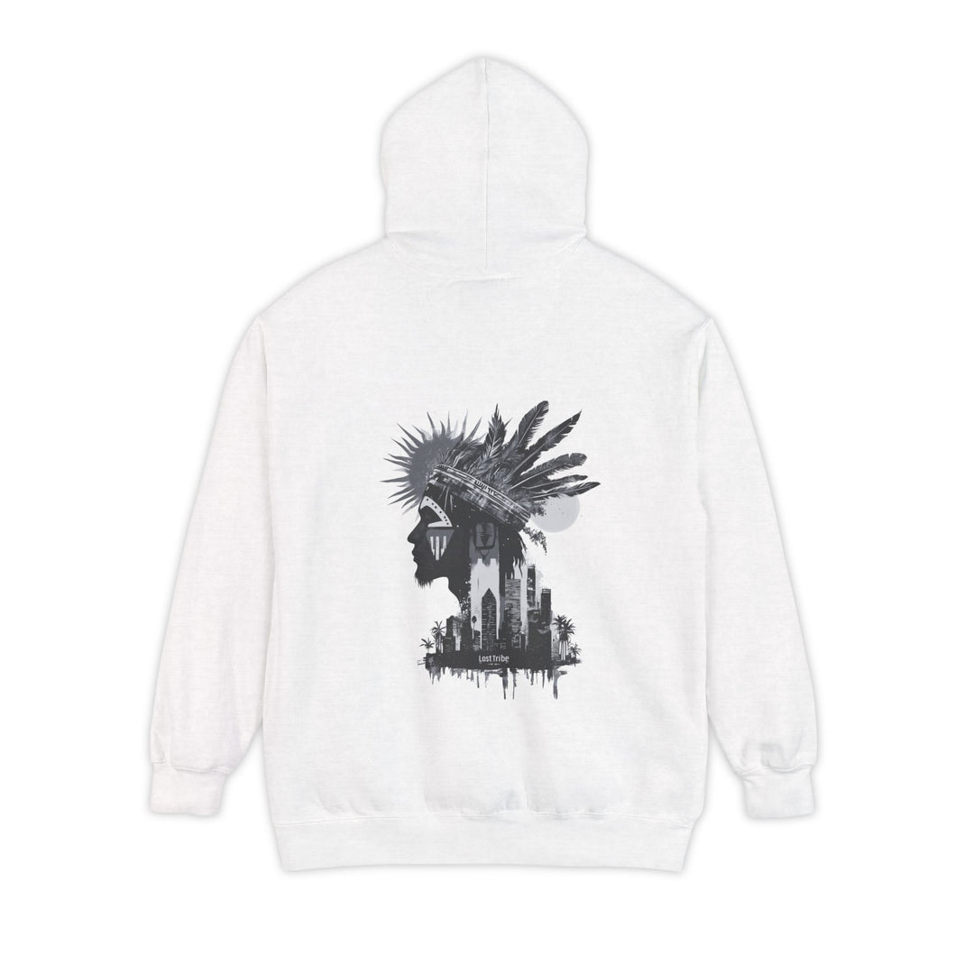 Unisex Garment-Dyed Hoodie - Urban Decay (Ghost)