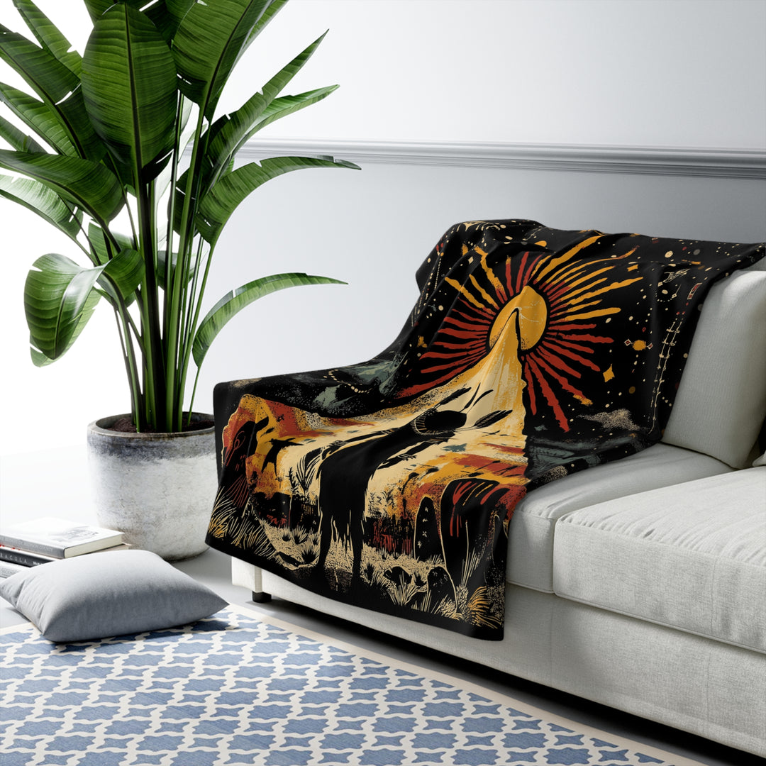 Fleece Stargazing Blanket - Seek the Light