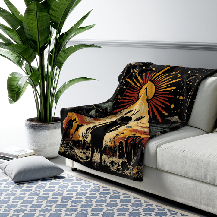 Fleece Stargazing Blanket - Seek the Light