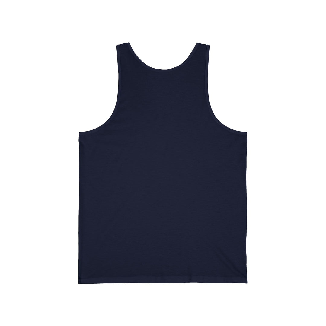 Unisex Jersey Tank - Seek the Light (Navy)