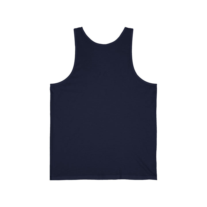 Unisex Jersey Tank - Seek the Light (Navy)