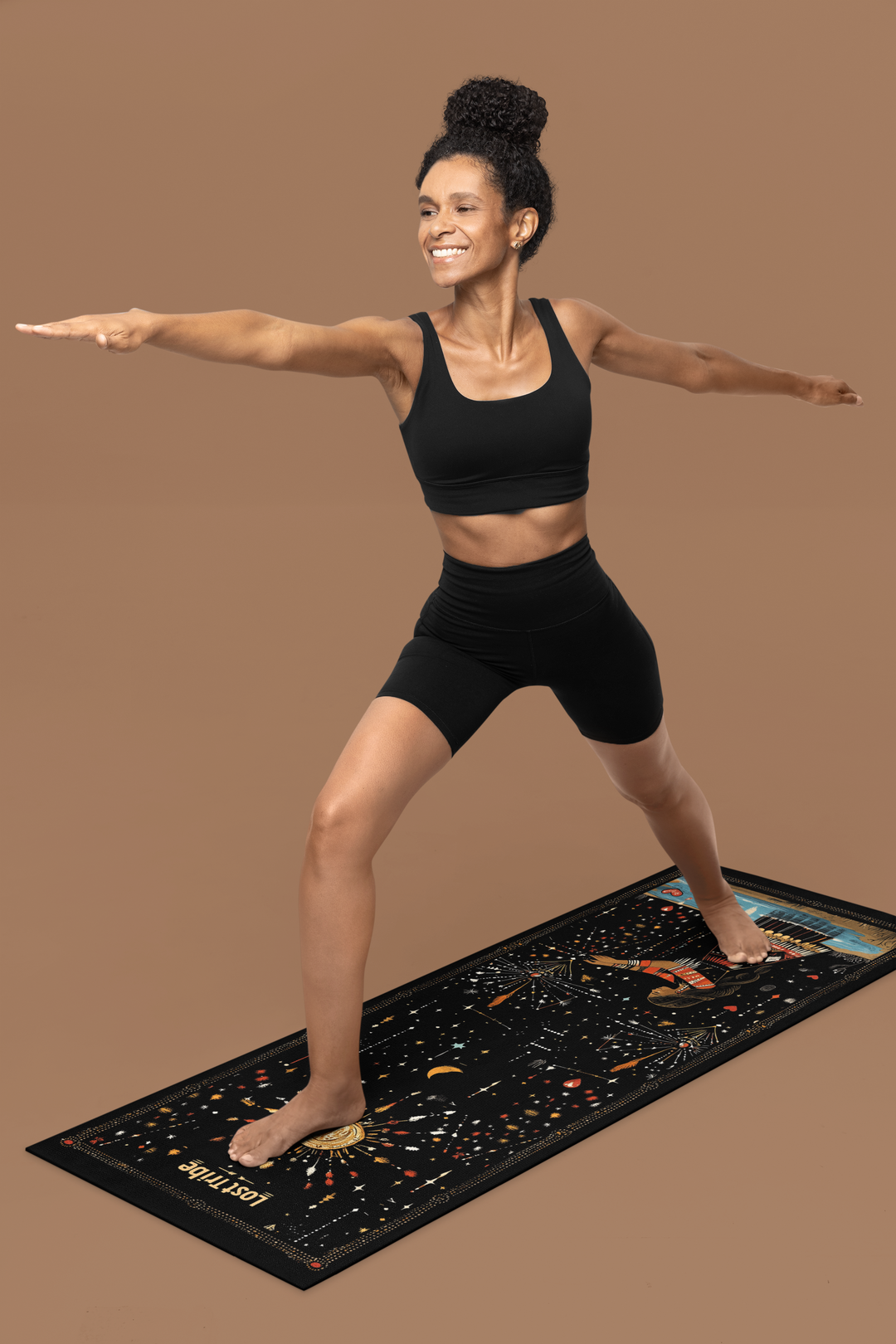 Rubber Yoga Mat - Water Blessings