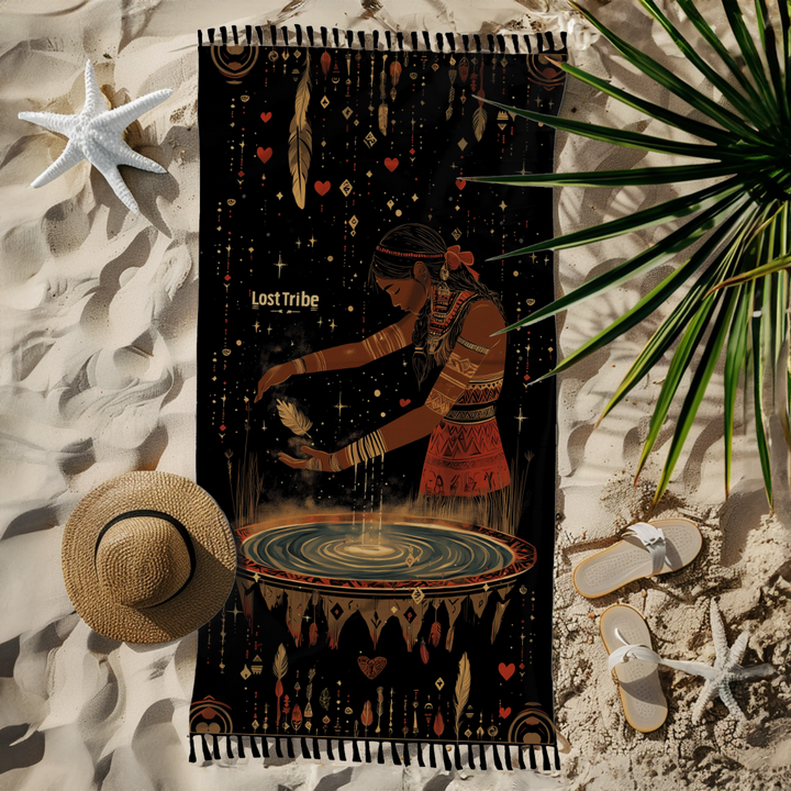 Boho Beach Cloth - Water Blessings