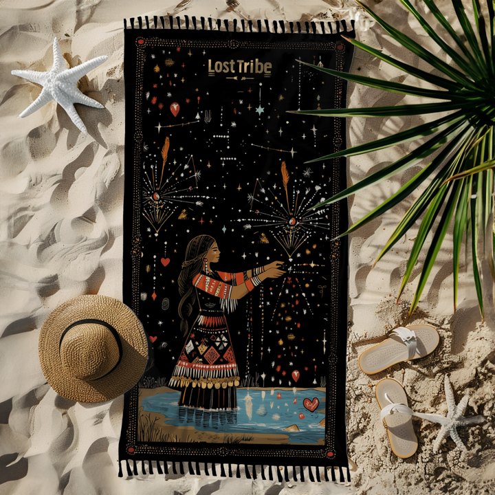 Boho Beach Cloth - Water Blessings