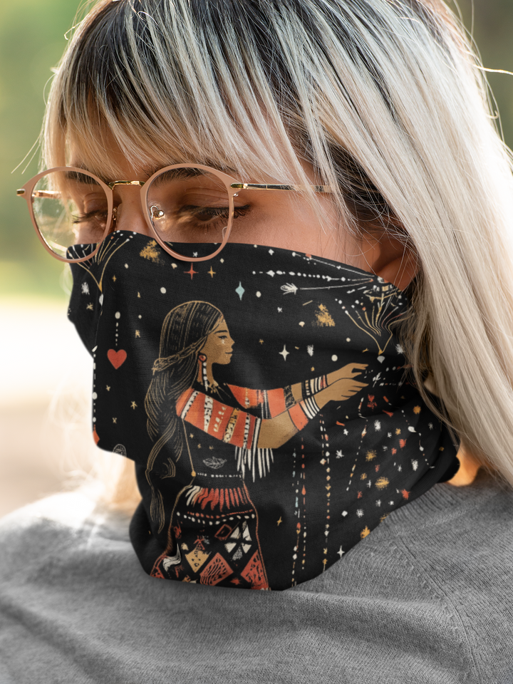 Midweight Neck Gaiter - Water Blessings