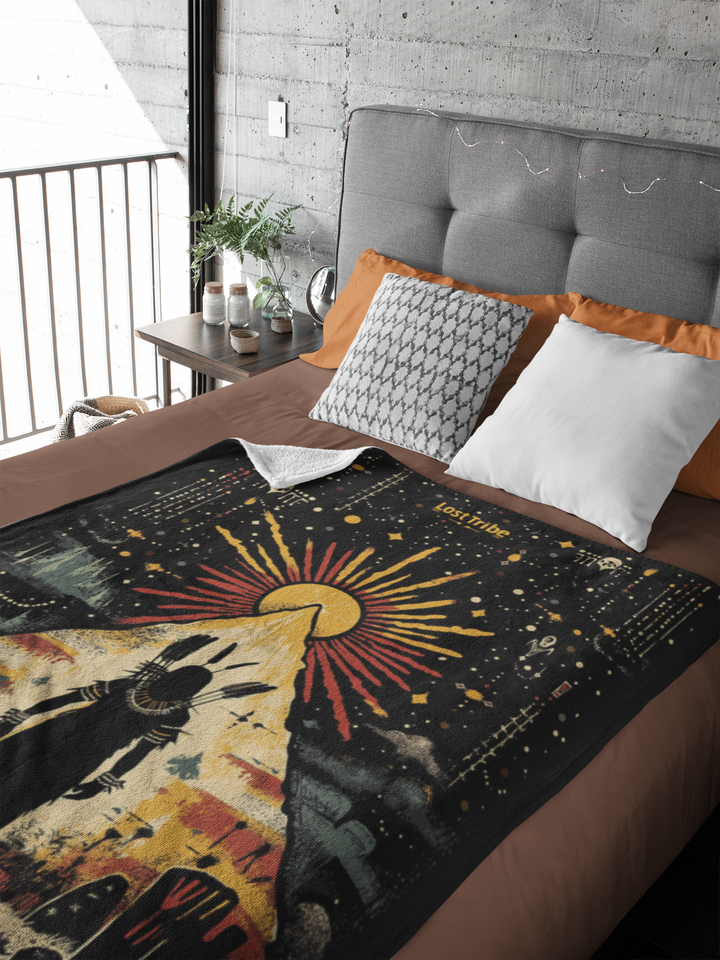Fleece Stargazing Blanket - Seek the Light