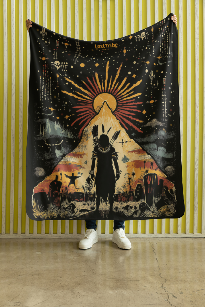 Sherpa Fleece Blanket - Seek the Light