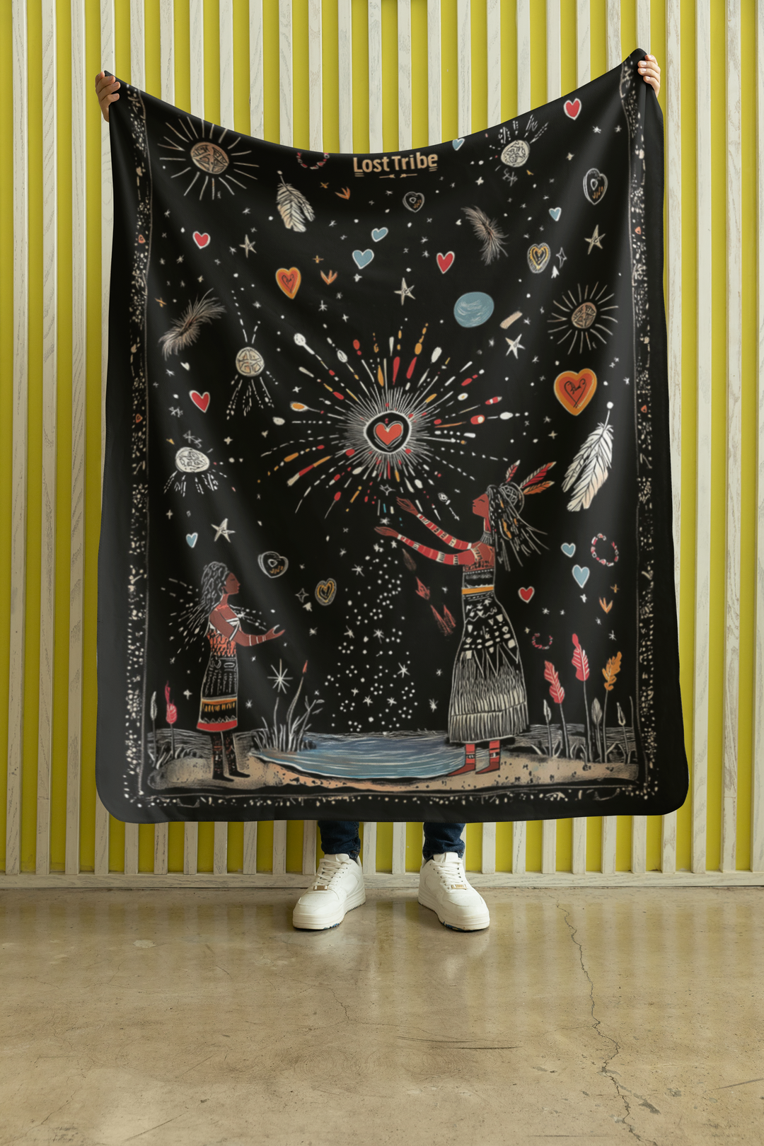 Fleece Stargazing Blanket - Water Blessings